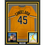 Framed Autographed/Signed John Candelaria 35x39 Pittsburgh Yellow Baseball Jersey JSA COA
