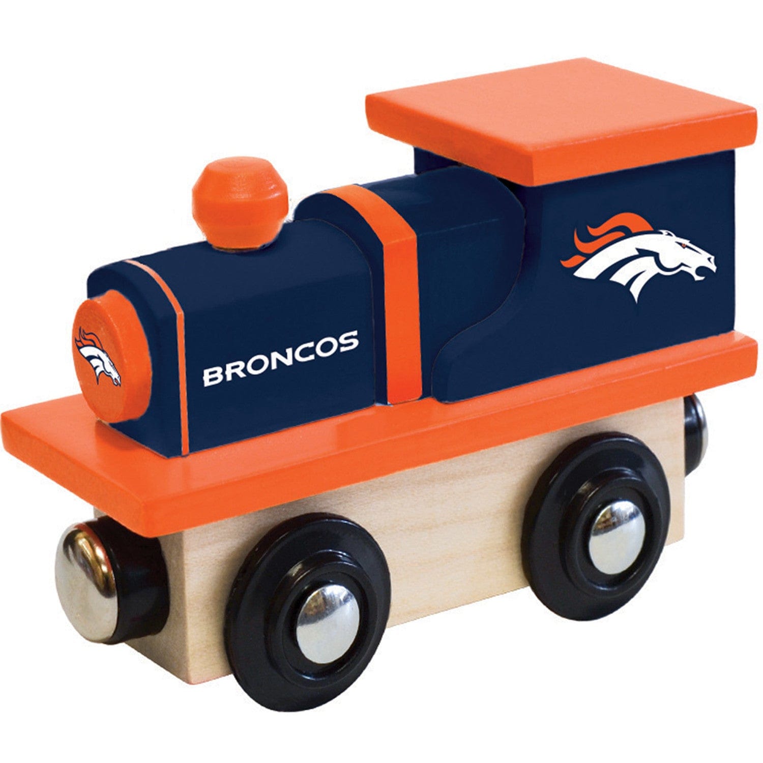 Denver Broncos Toy Train Engine - Perfect for Young Fans! - Sports Gifts, Sports Memorabilia, Sports Collectibles, Fan Shop