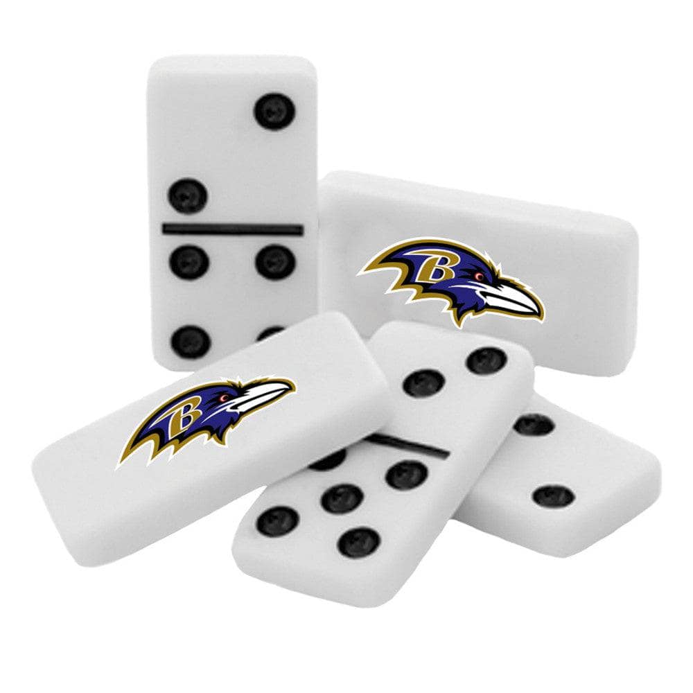 Baltimore Ravens Official NFL Dominoes Set - Sports Gifts, Sports Memorabilia, Sports Collectibles, Fan Shop