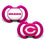 Chicago Bears Pink Pacifier 2-Pack