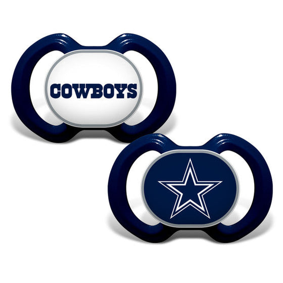 Dallas Cowboys NFL Baby Fanatic Pacifier 2-Pack - 757 Sports Collectibles