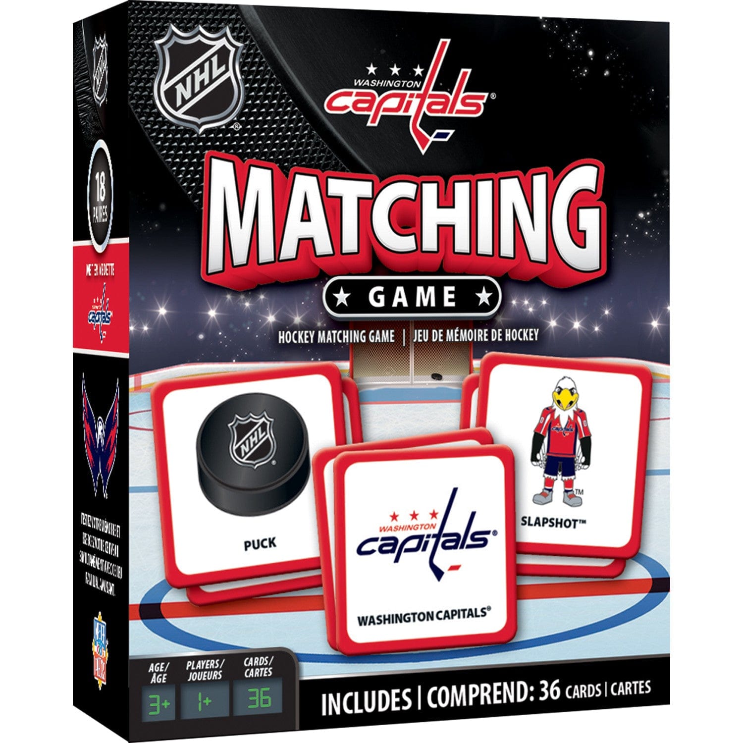 Washington Capitals Memory Matching Game - Sports Gifts, Sports Memorabilia, Sports Collectibles, Fan Shop