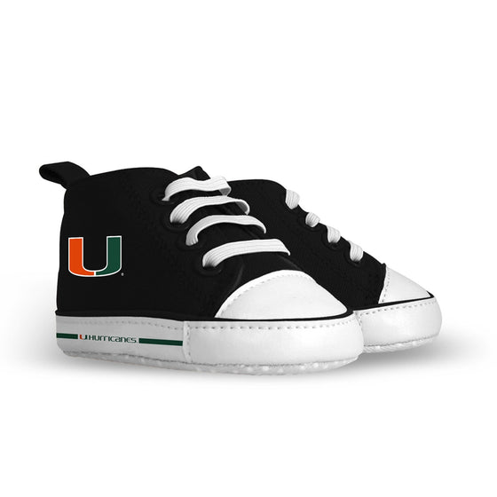 Miami Hurricanes Baby Shoes - 757 Sports Collectibles