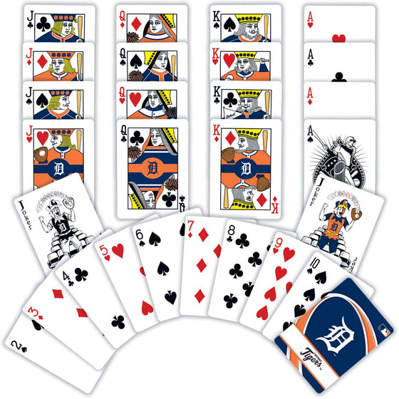 Detroit Tigers Playing Cards - 54 Card Deck - 757 Sports Collectibles