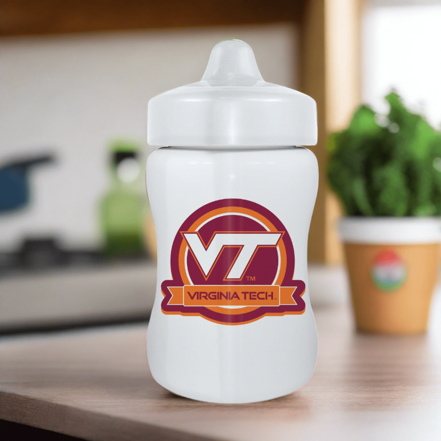 Virginia Tech Hokies Insulated Sippy Cup - Sports Gifts, Sports Memorabilia, Sports Collectibles, Fan Shop