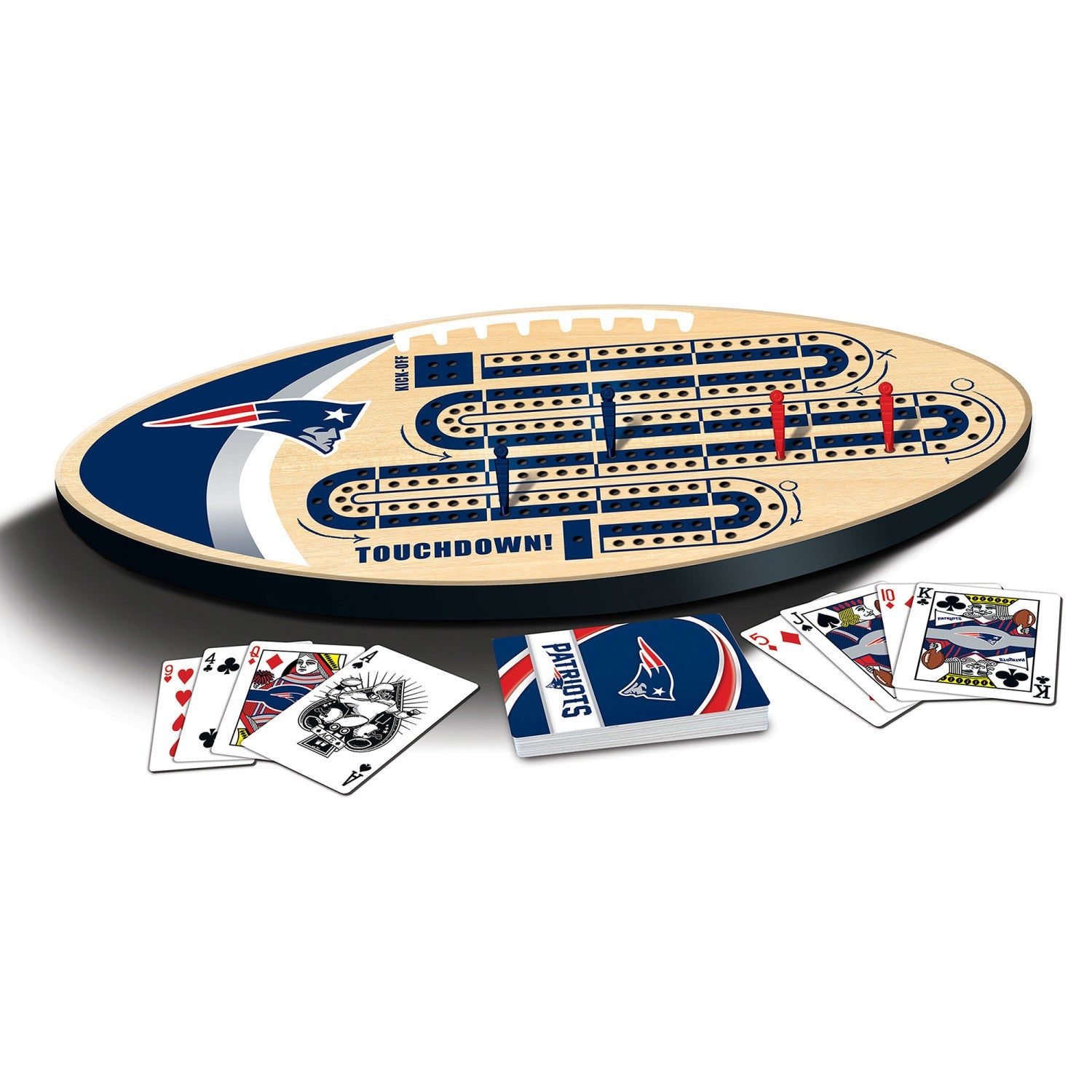 New England Patriots Cribbage - 757 Sports Collectibles