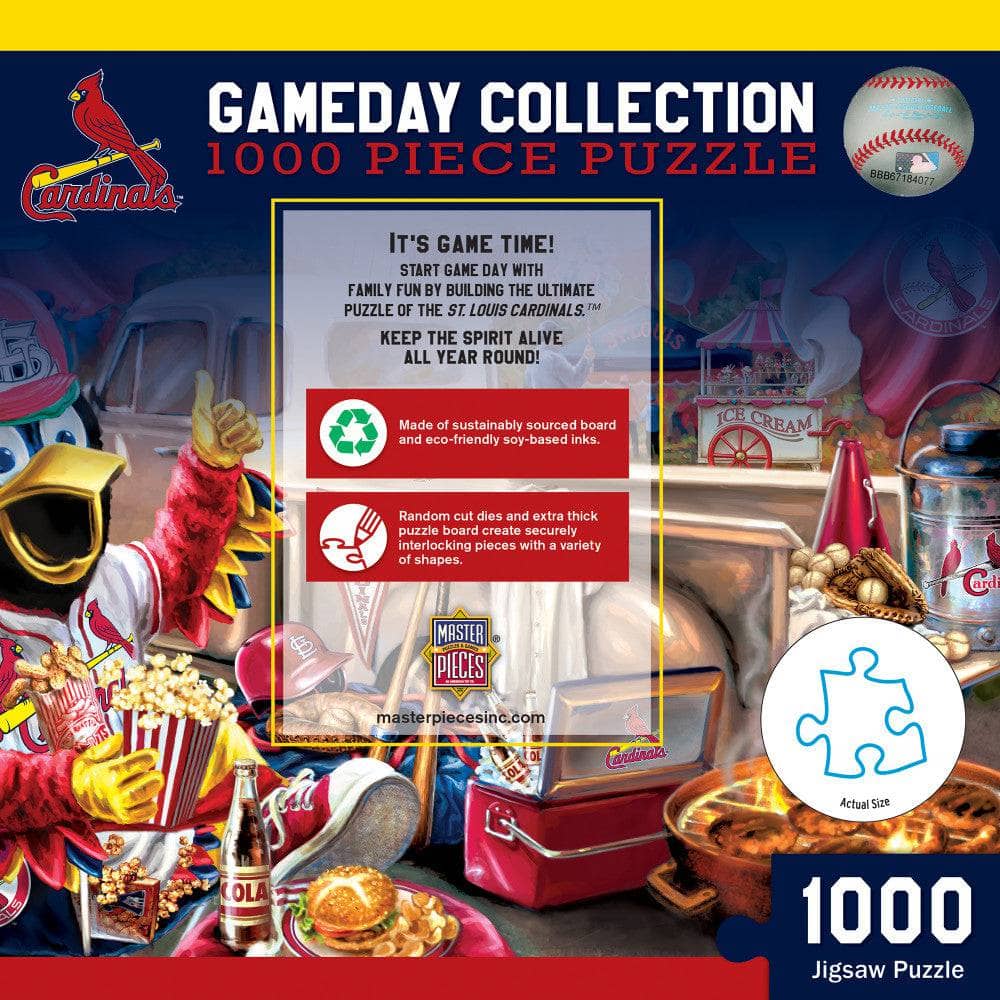 St. Louis Cardinals Gameday 1000 Piece Jigsaw Puzzle - Sports Gifts, Sports Memorabilia, Sports Collectibles, Fan Shop