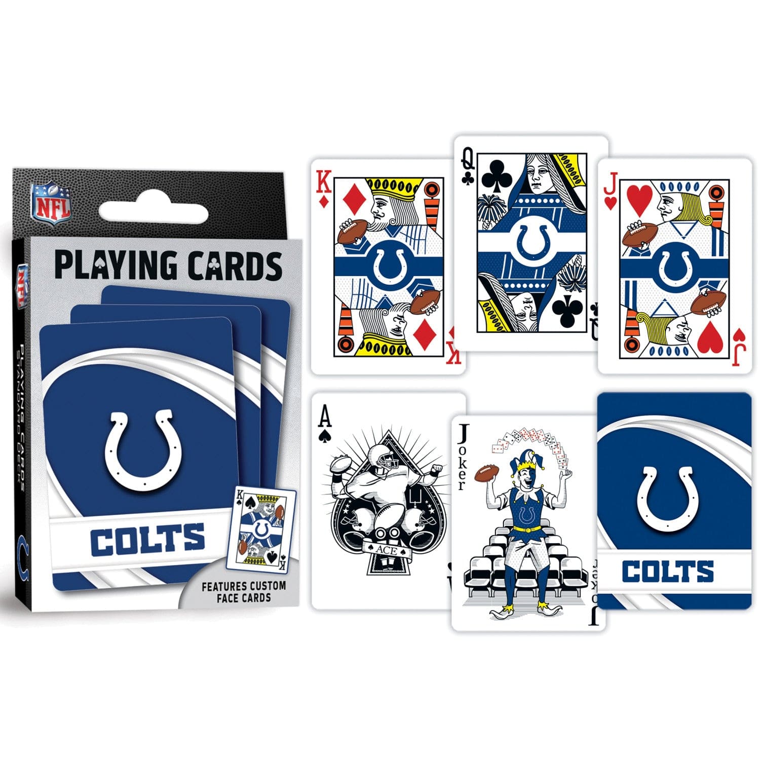 Indianapolis Colts Official 54 Card Deck - Playing Cards