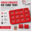 Nebraska Cornhuskers Silicone Ice Cube Tray