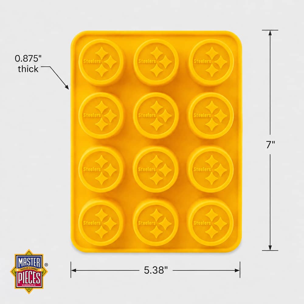 Pittsburgh Steelers Silicone Ice Cube Tray