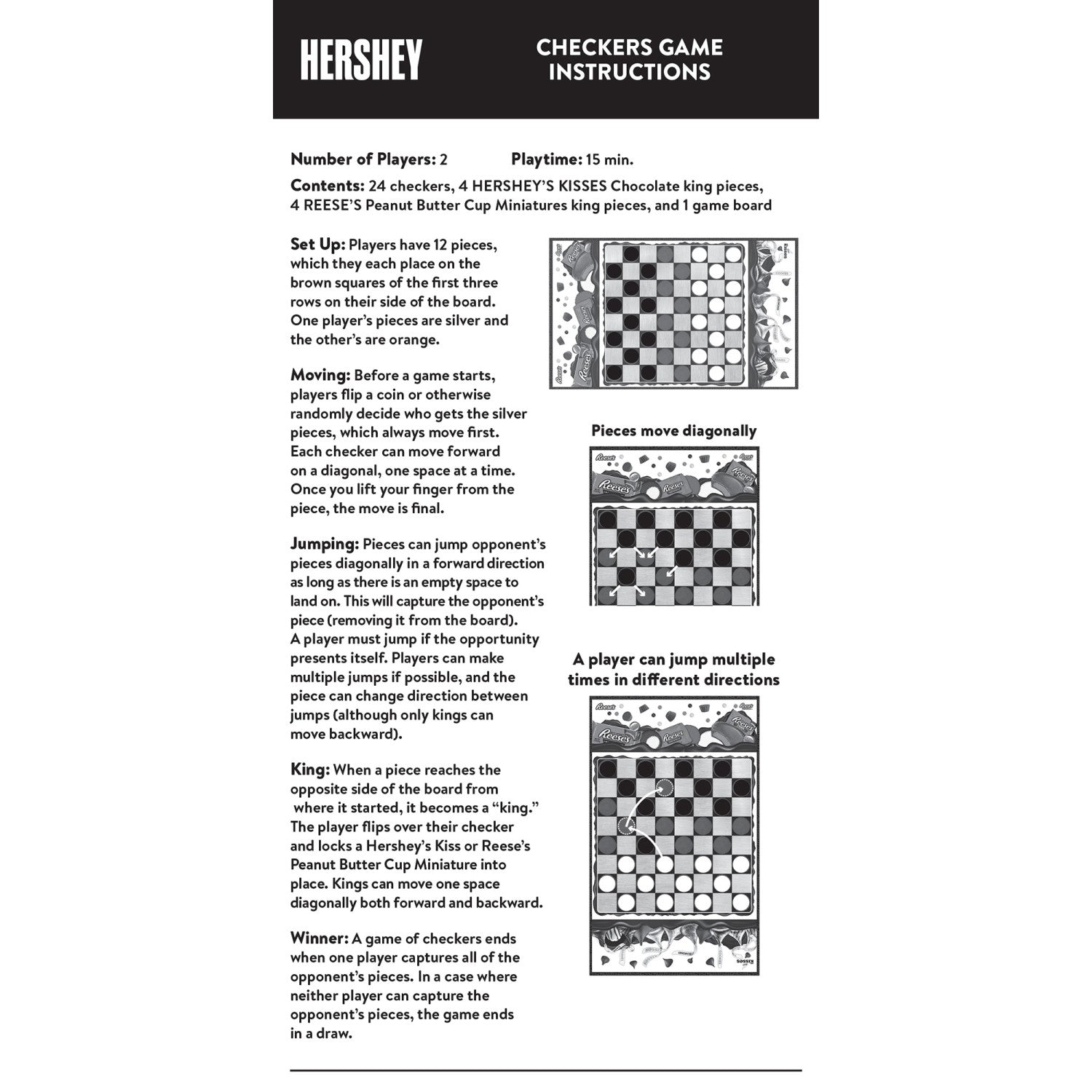 Hershey's Kisses vs Reese's Checkers - 757 Sports Collectibles