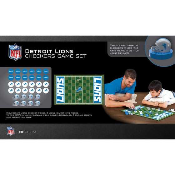 Detroit Lions Checkers - 757 Sports Collectibles