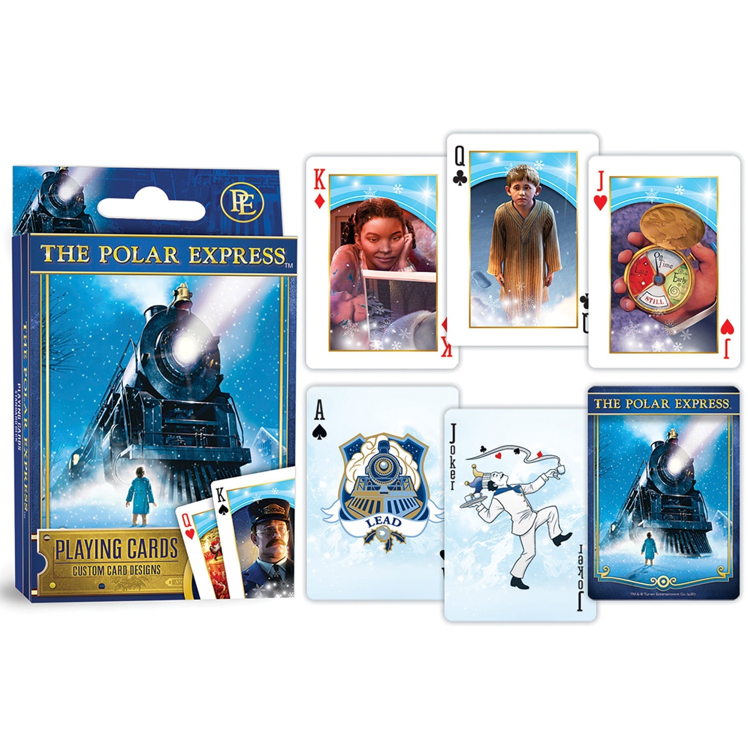The Polar Express Playing Cards - 54 Card Deck - 757 Sports Collectibles