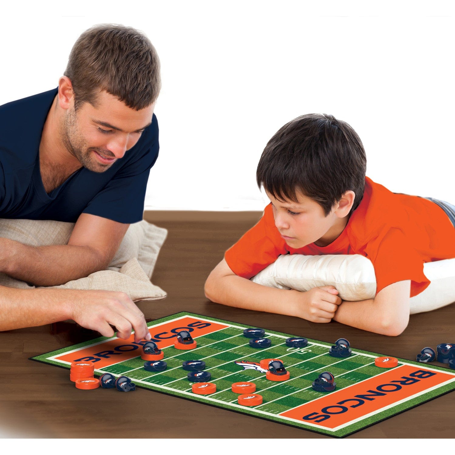 Denver Broncos Checkers Game Set