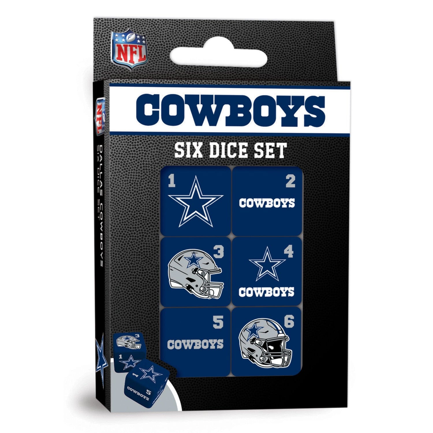 Dallas Cowboys 19mm Dice Set - Sports Gifts, Sports Memorabilia, Sports Collectibles, Fan Shop