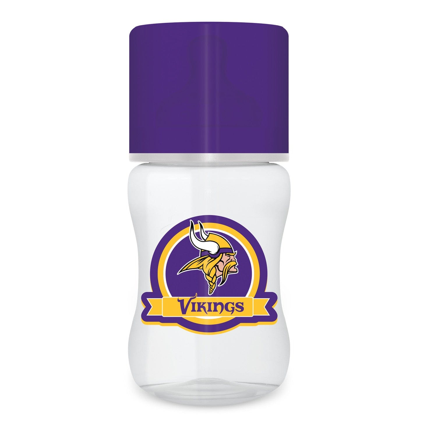 Minnesota Vikings 9oz Baby Bottle - Sports Gifts, Sports Memorabilia, Sports Collectibles, Fan Shop