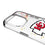 Kansas City Chiefs Confetti Clear Phone Case for Apple iPhone