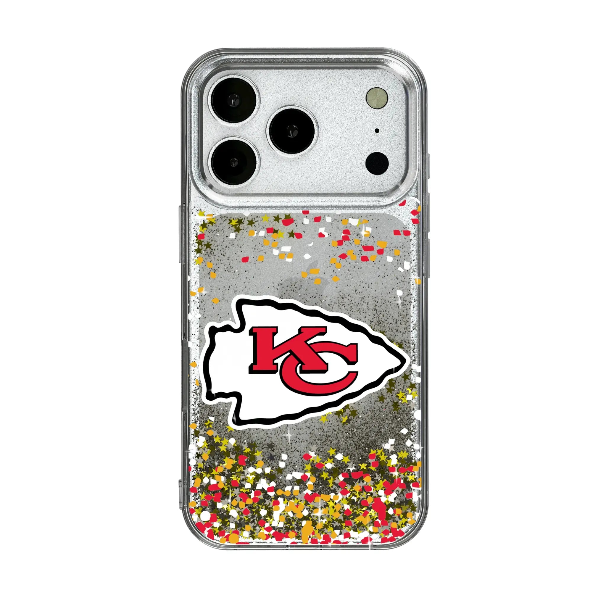 Kansas City Chiefs Confetti Glitter Phone Case