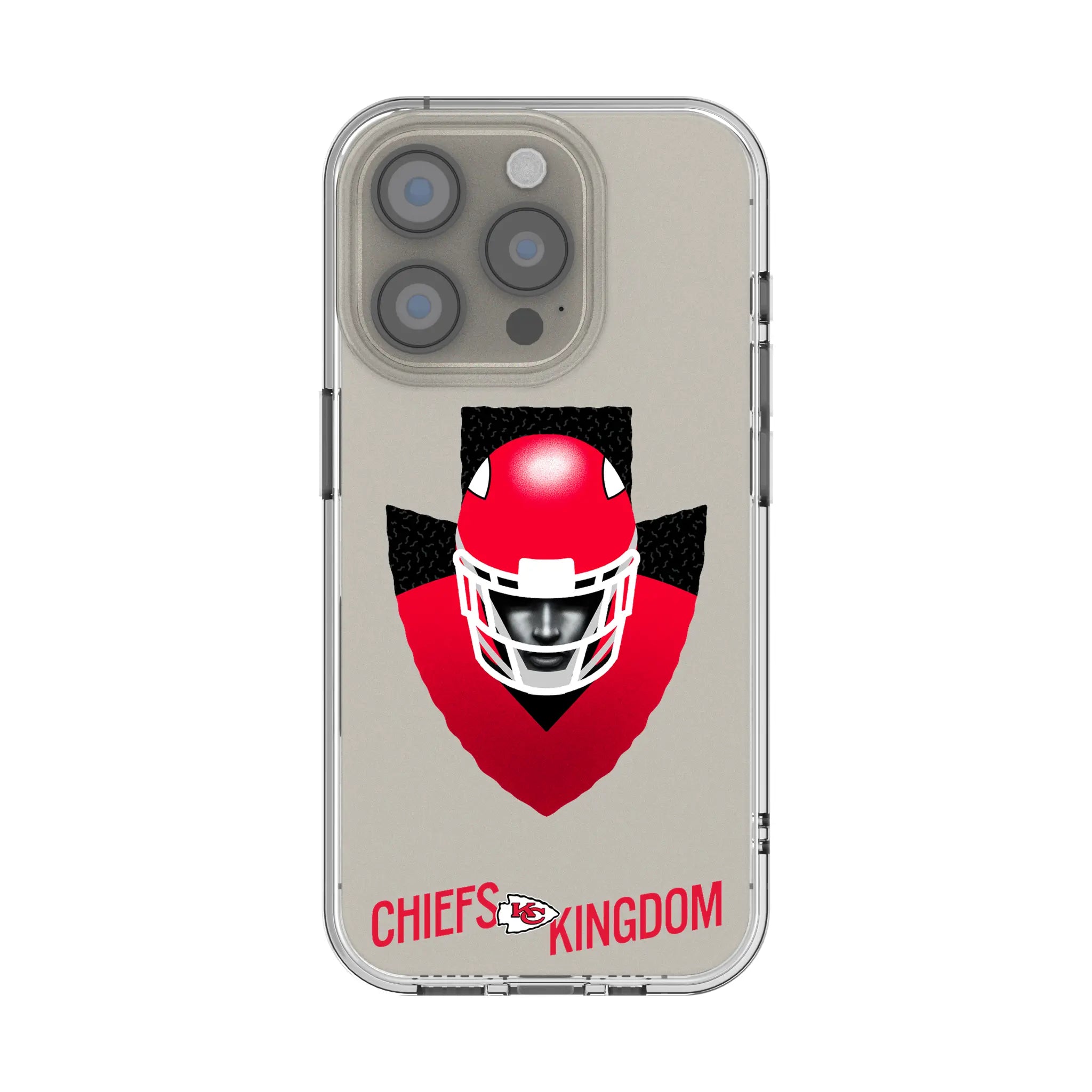 Kansas City Chiefs 2024 Edition Clear Phone Case for Apple iPhone