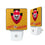 Kansas City Chiefs 2024 Illustrated Limited Edition Night Light 2-Pack