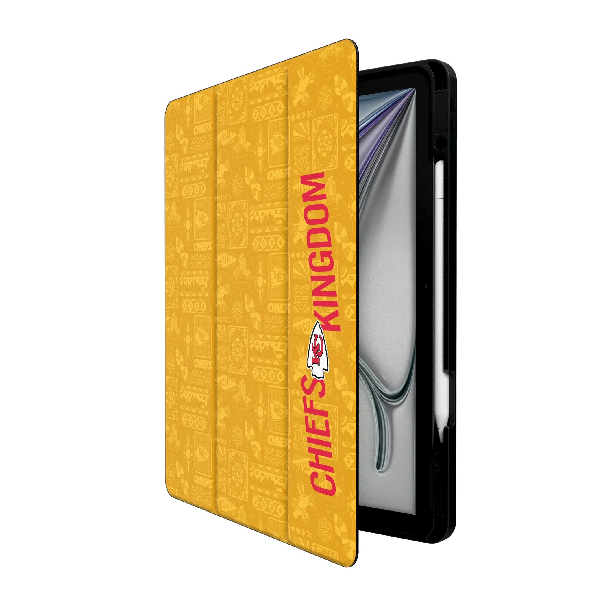 Kansas City Chiefs 2024 Illustrated Limited Edition Tablet Case for Apple iPad
