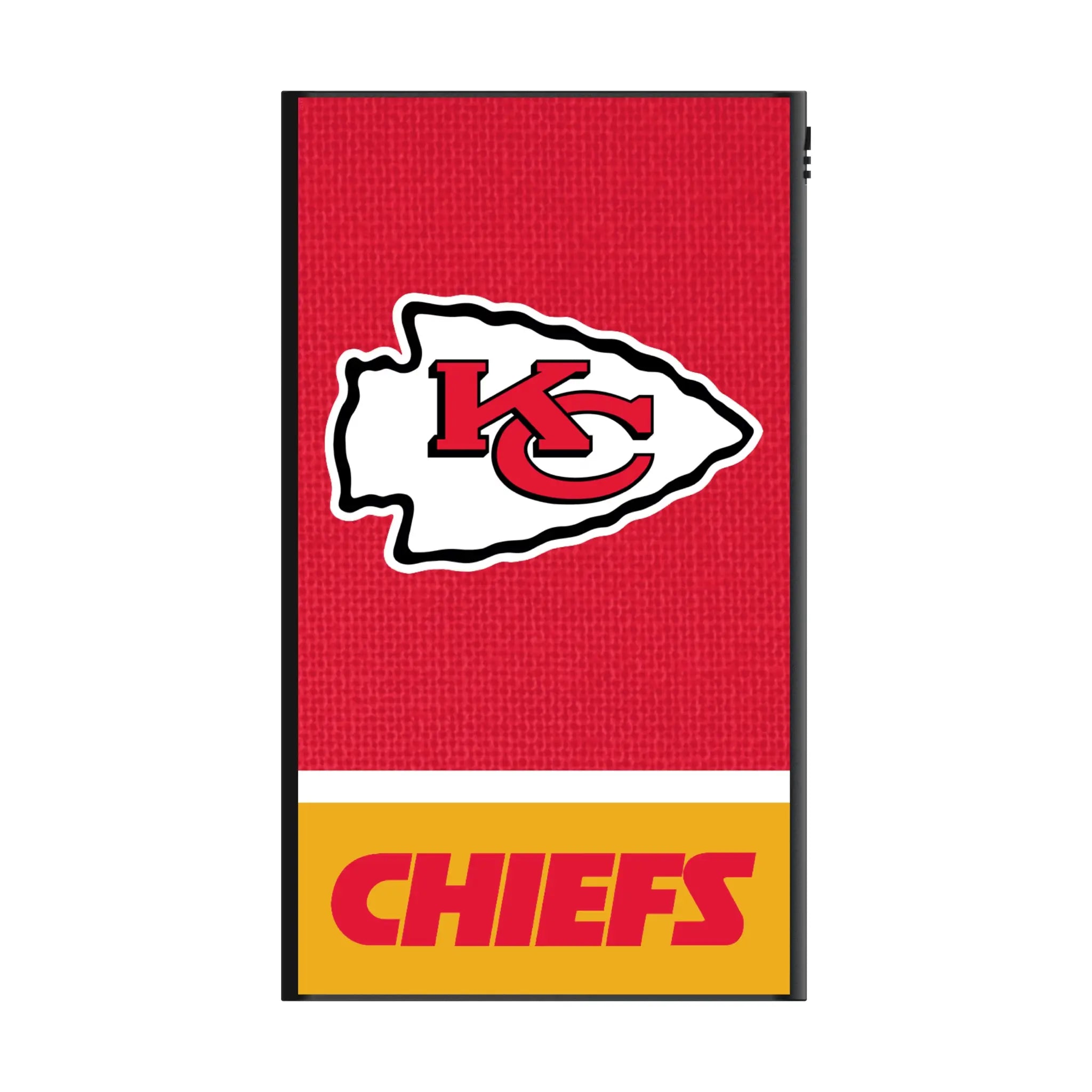 Kansas City Chiefs Endzone Solid 5000mAh Flat Powerbank