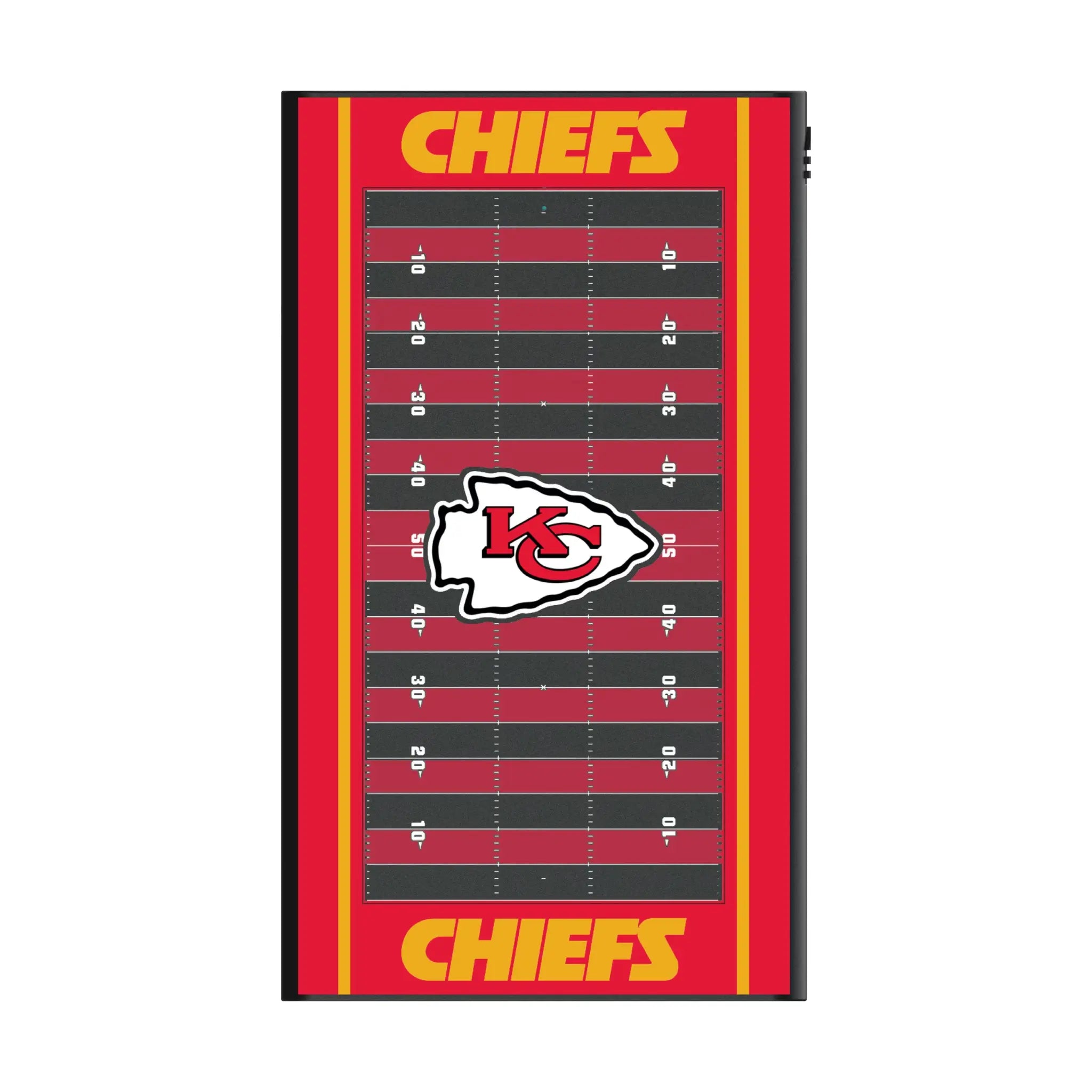 Kansas City Chiefs Field 5000mAh Flat Powerbank