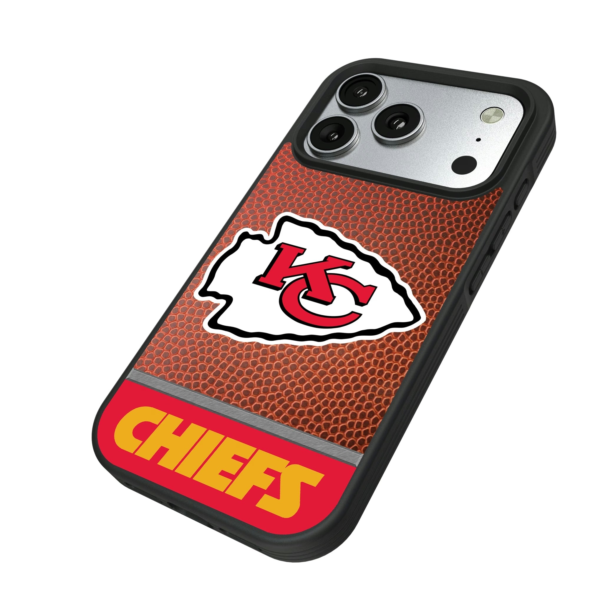 Kansas City Chiefs Football Wordmark Bump Phone Case - Sports Gifts, Sports Memorabilia, Sports Collectibles, Fan Shop