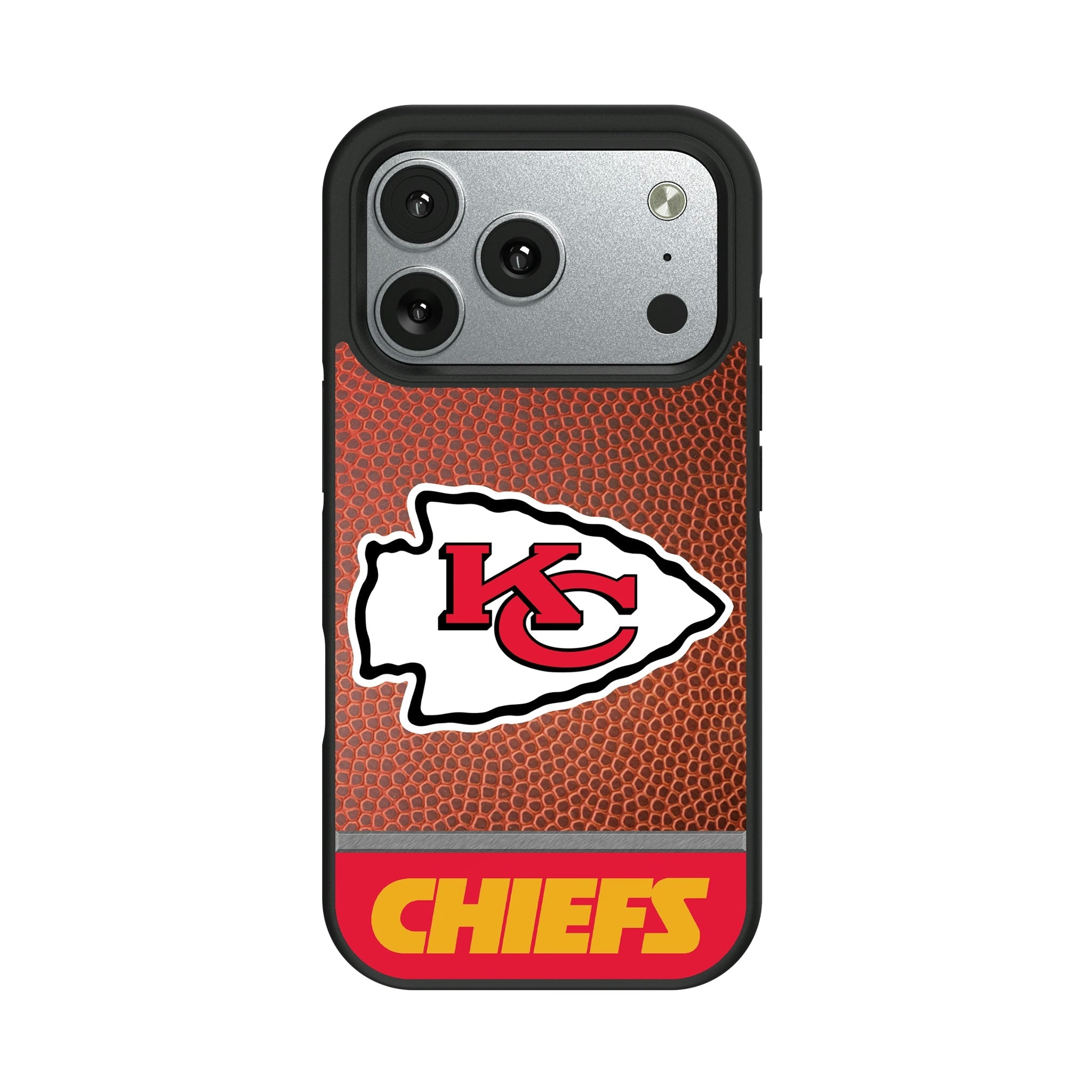 Kansas City Chiefs Football Wordmark Bump Phone Case - Sports Gifts, Sports Memorabilia, Sports Collectibles, Fan Shop