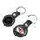 Kansas City Chiefs Insignia Black Airtag Holder 2-Pack