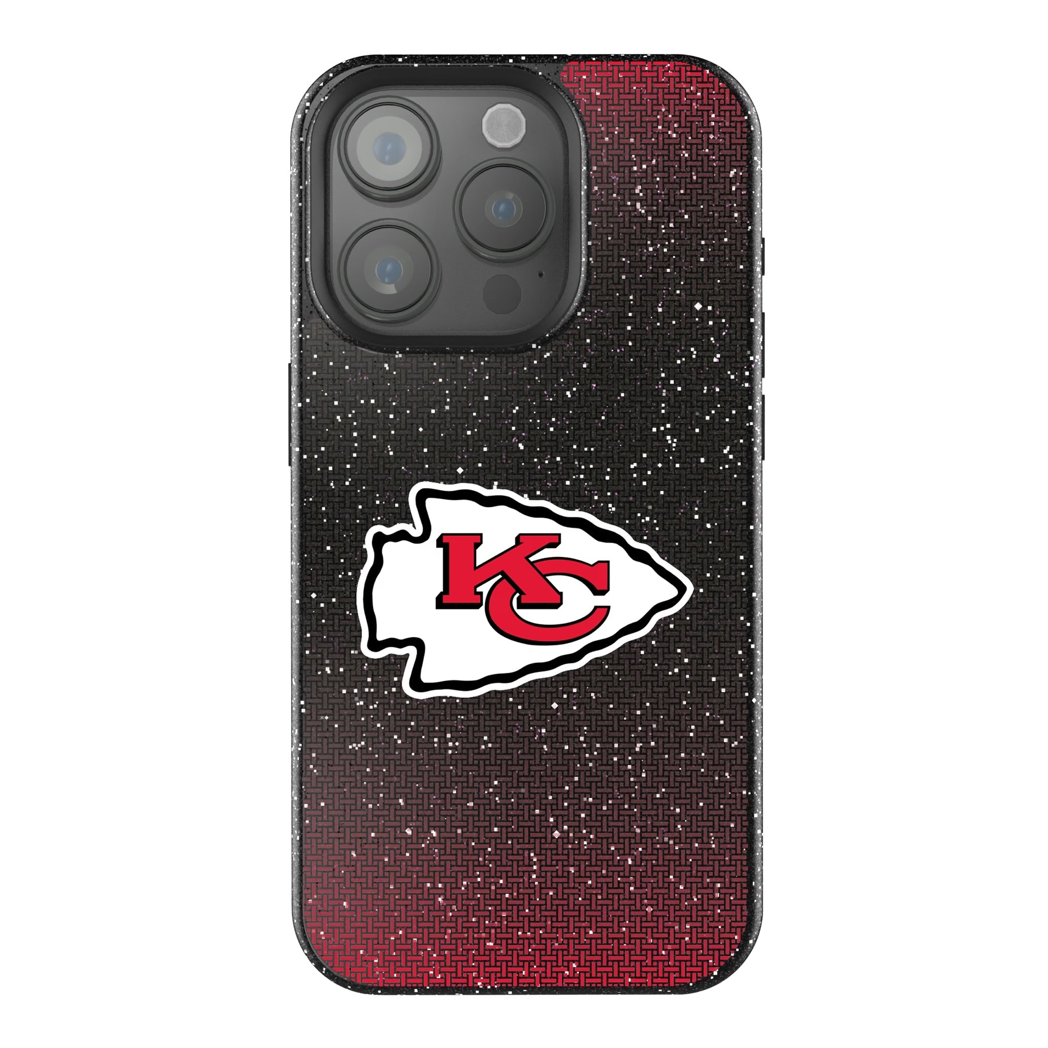 Kansas City Chiefs Linen Bling Phone Case for Apple iPhone - Sports Gifts, Sports Memorabilia, Sports Collectibles, Fan Shop