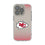 Kansas City Chiefs Linen Clear Phone Case for Apple iPhone