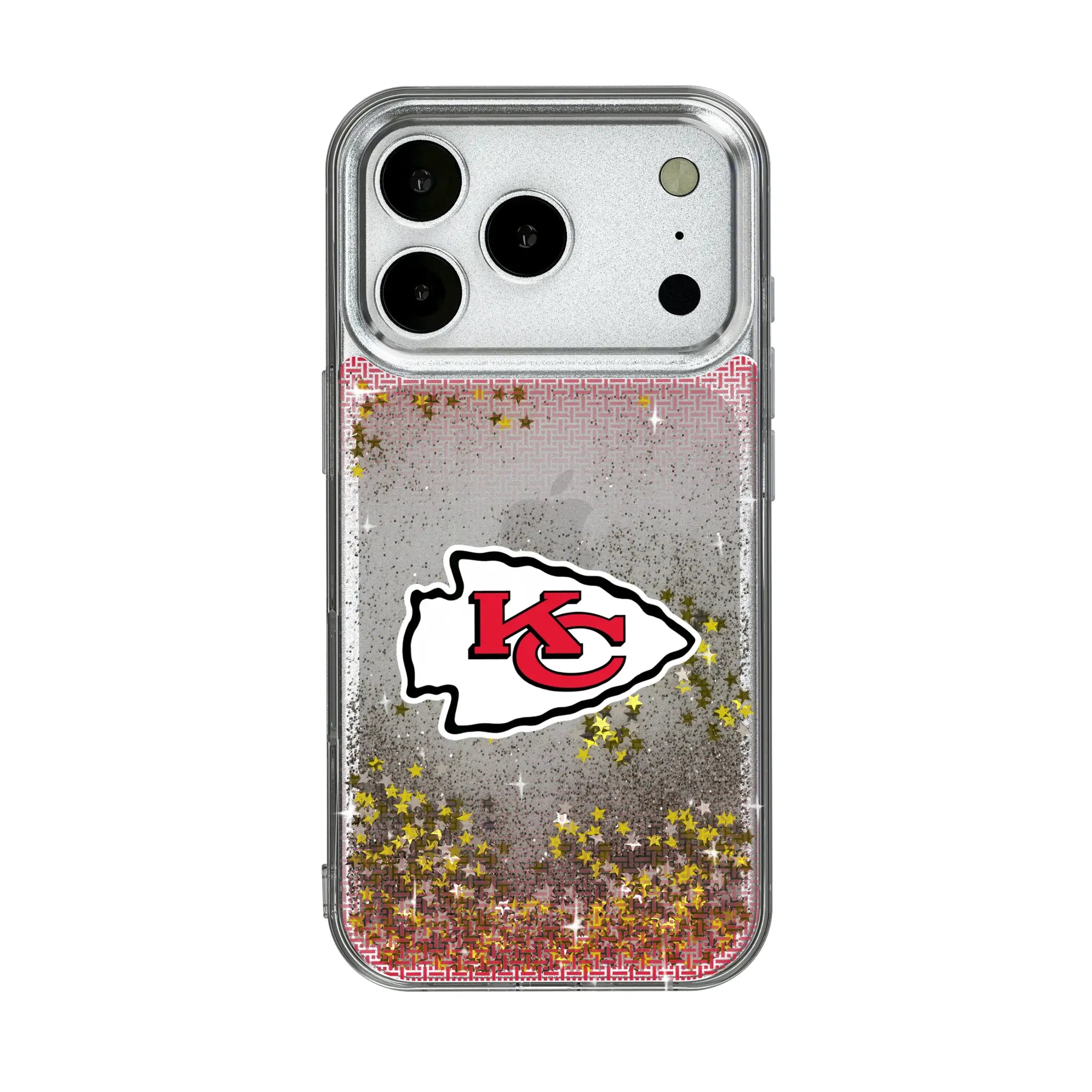 Kansas City Chiefs Linen Glitter Phone Case