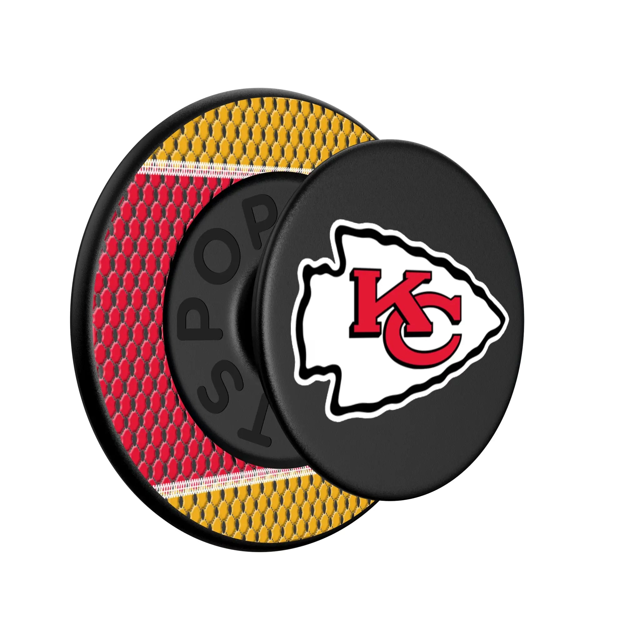 Kansas City Chiefs Mesh PopSockets Magnetic Phone Grip and Stand