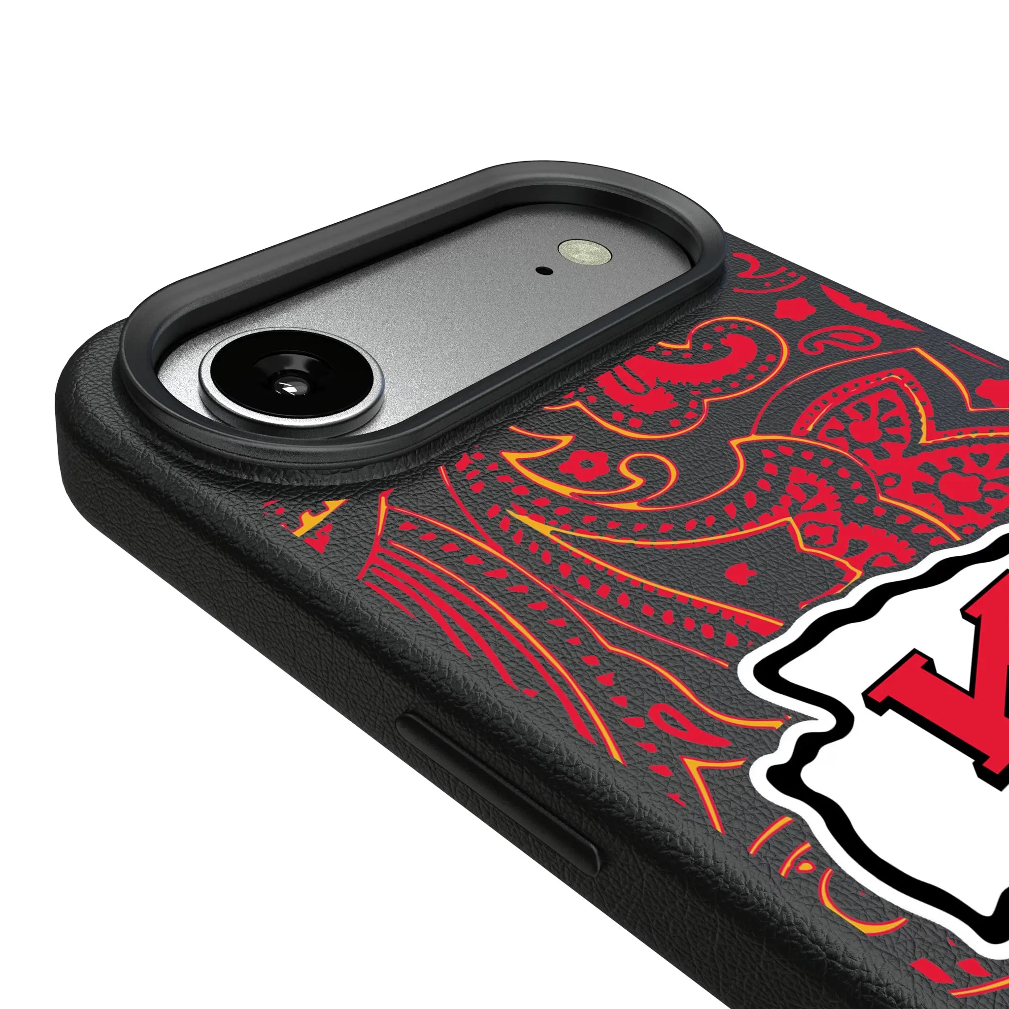 Kansas City Chiefs Paisley MagSafe Compatible Phone Case for Apple iPhone