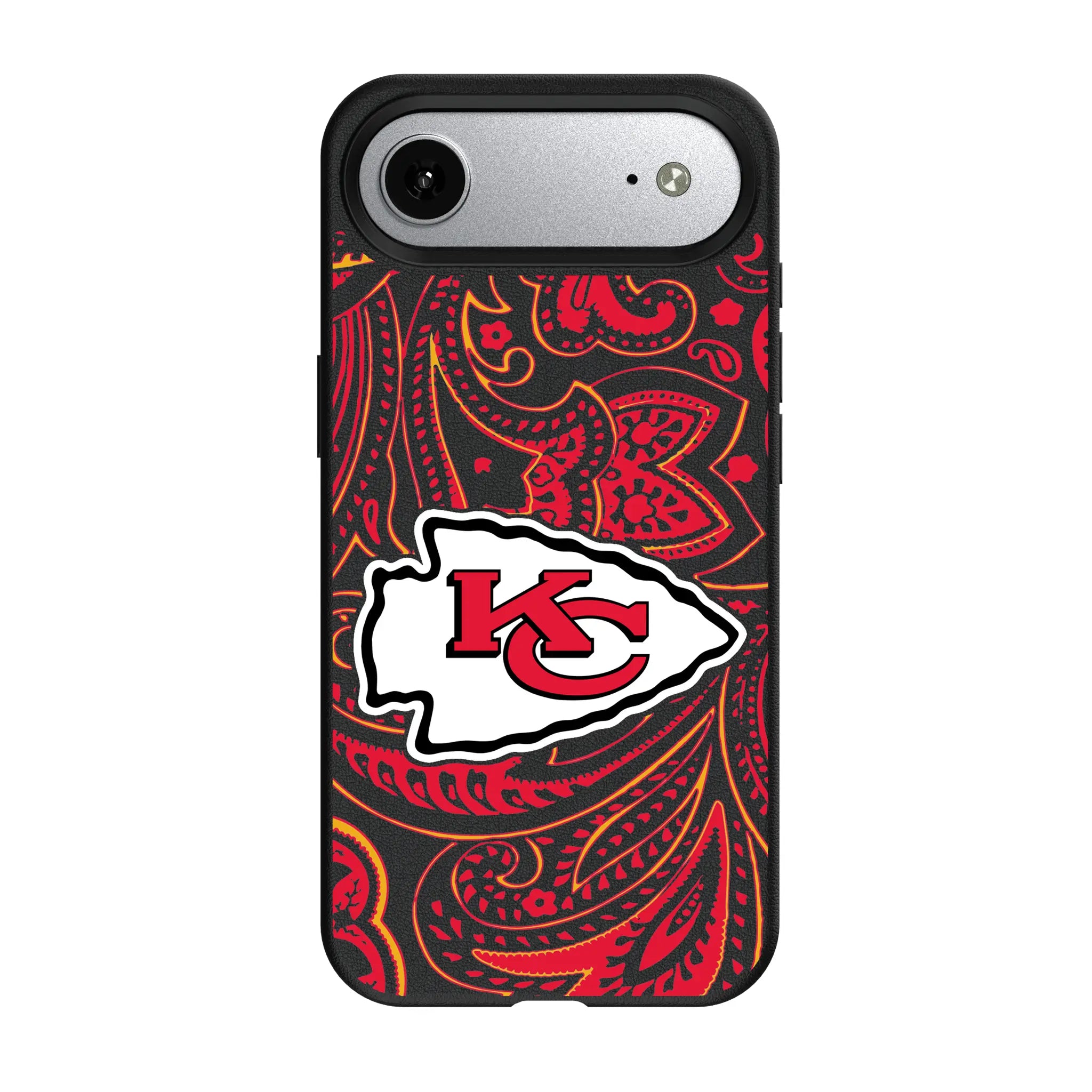 Kansas City Chiefs Paisley MagSafe Compatible Phone Case for Apple iPhone