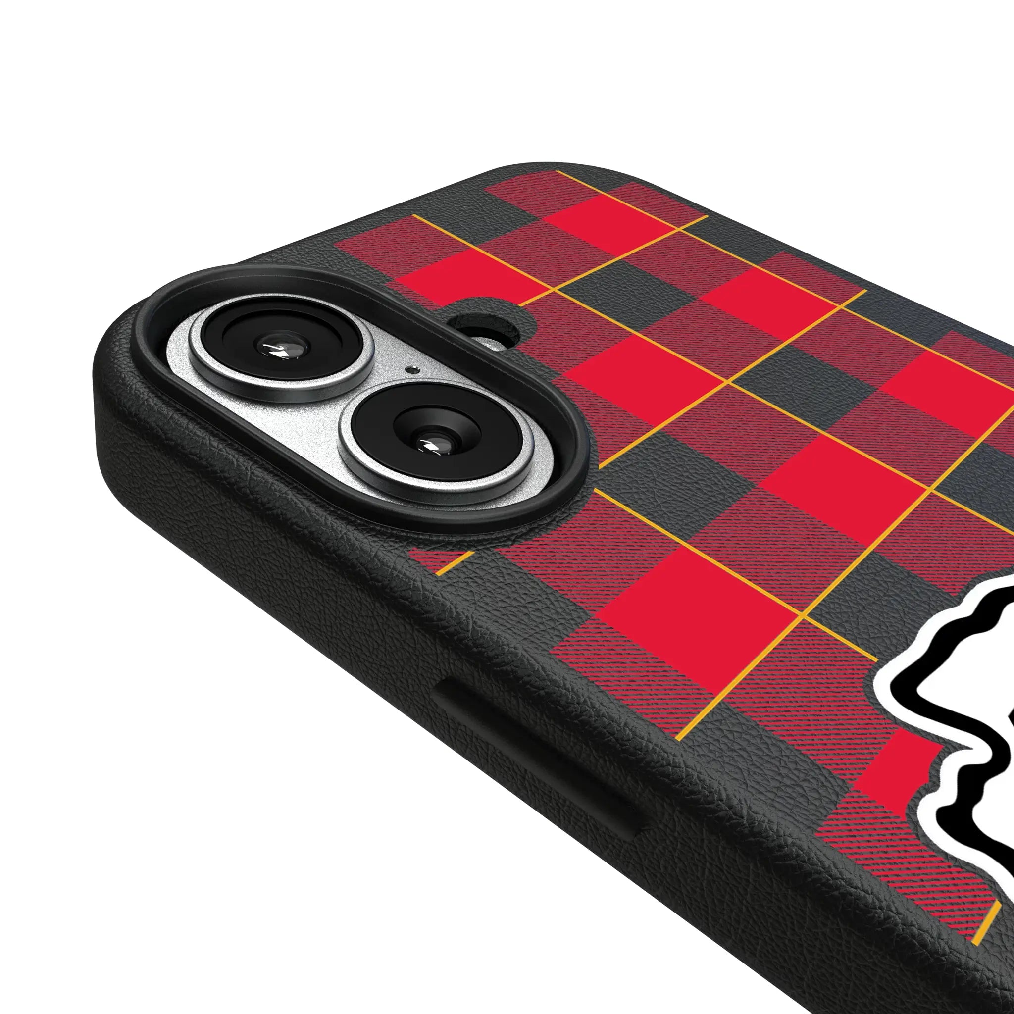 Kansas City Chiefs Plaid MagSafe Compatible Phone Case for Apple iPhone
