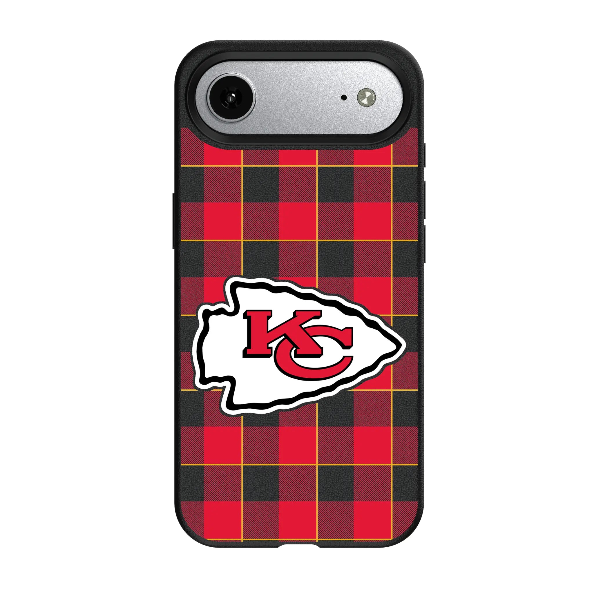 Kansas City Chiefs Plaid MagSafe Compatible Phone Case for Apple iPhone