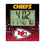 Kansas City Chiefs Quadtile Wall Clock