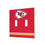 Kansas City Chiefs Stripe Hidden-Screw Light Switch Plate