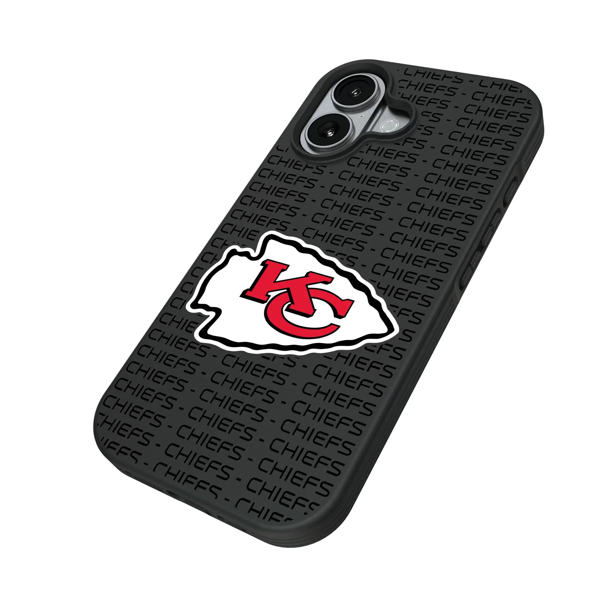 Kansas City Chiefs Text Backdrop Bump Phone Case