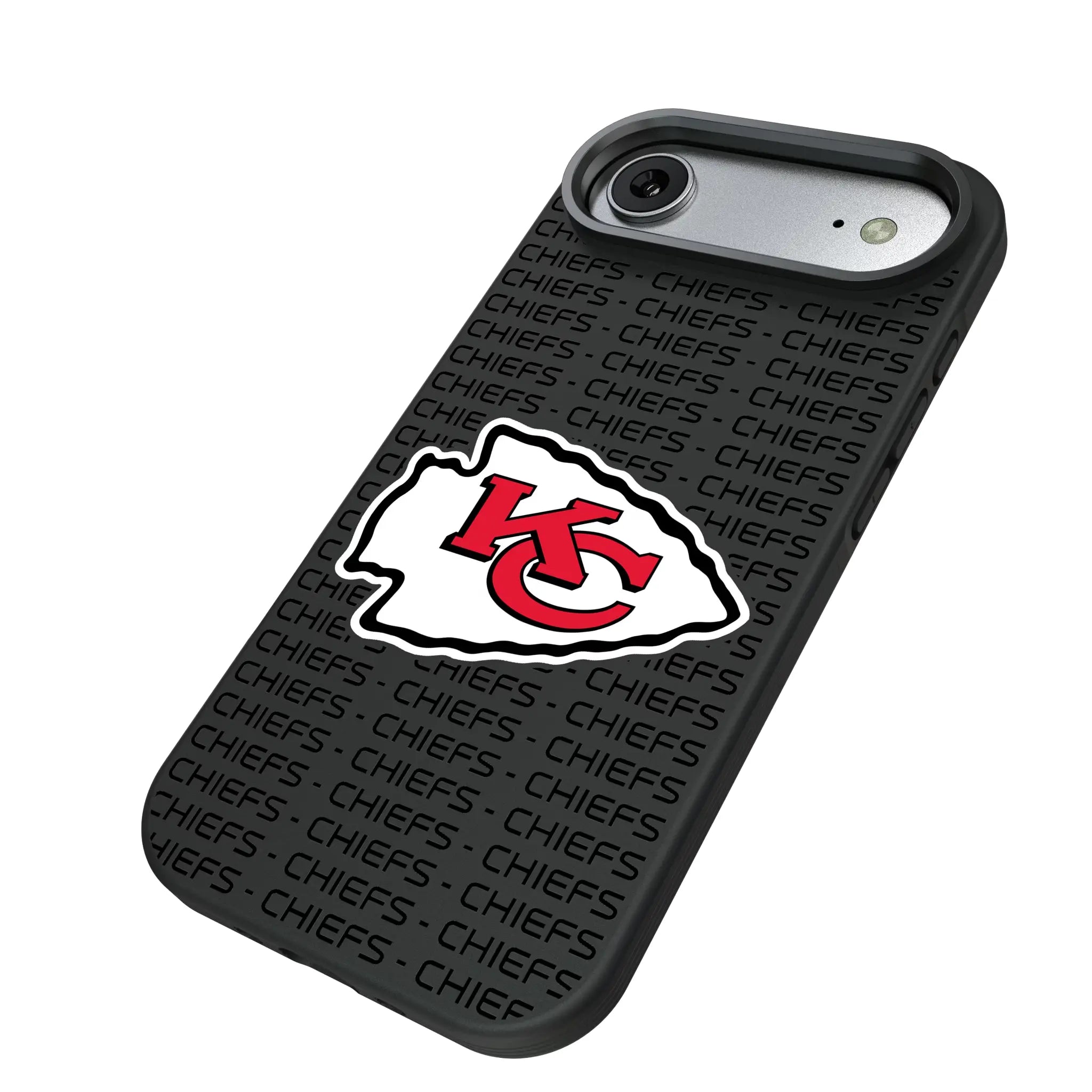 Kansas City Chiefs Text Backdrop Bump Phone Case