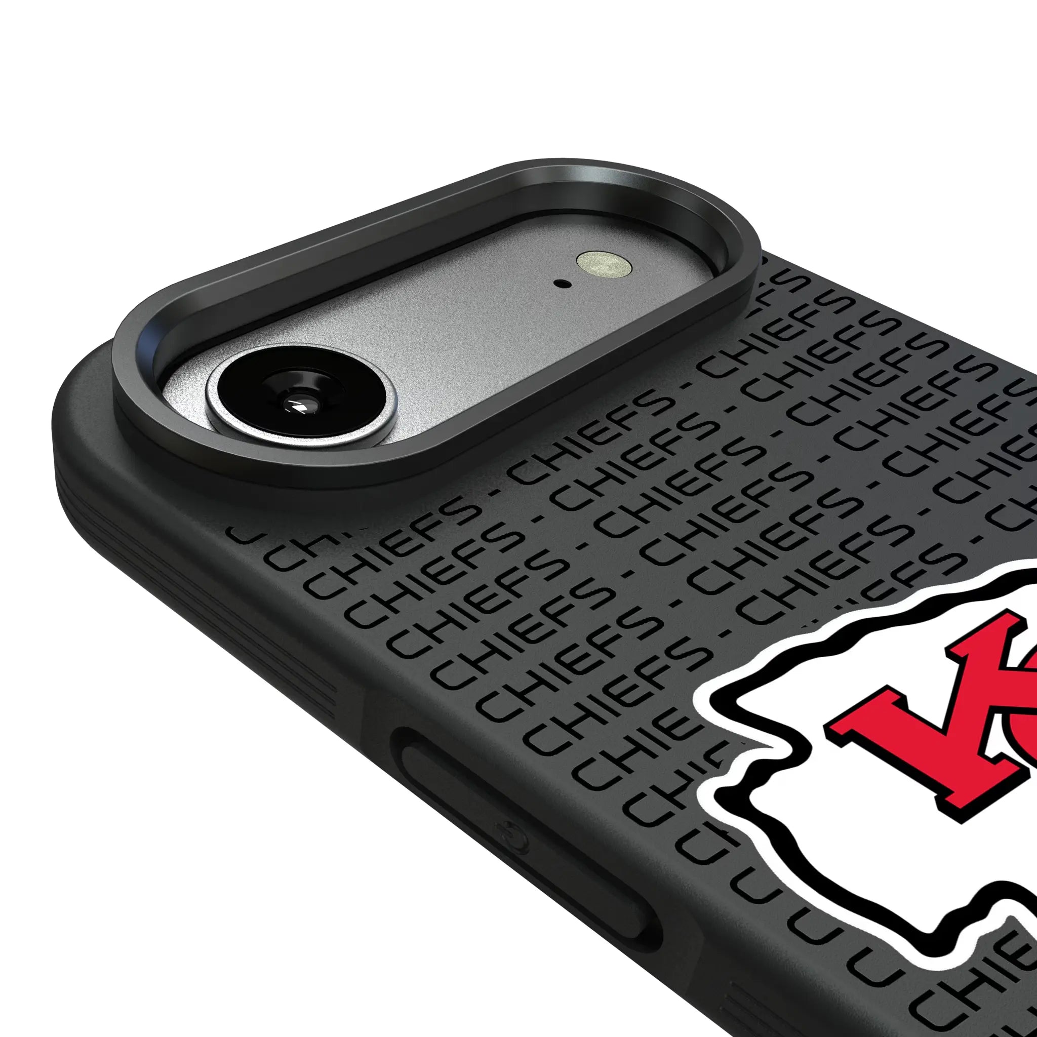 Kansas City Chiefs Text Backdrop Bump Phone Case