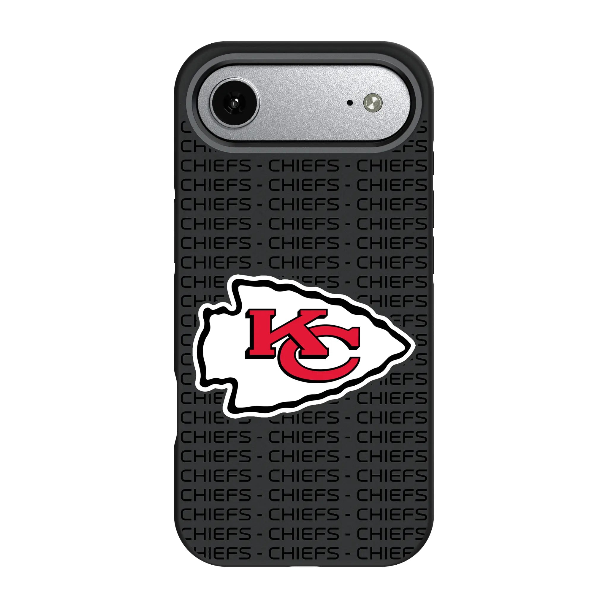 Kansas City Chiefs Text Backdrop Bump Phone Case