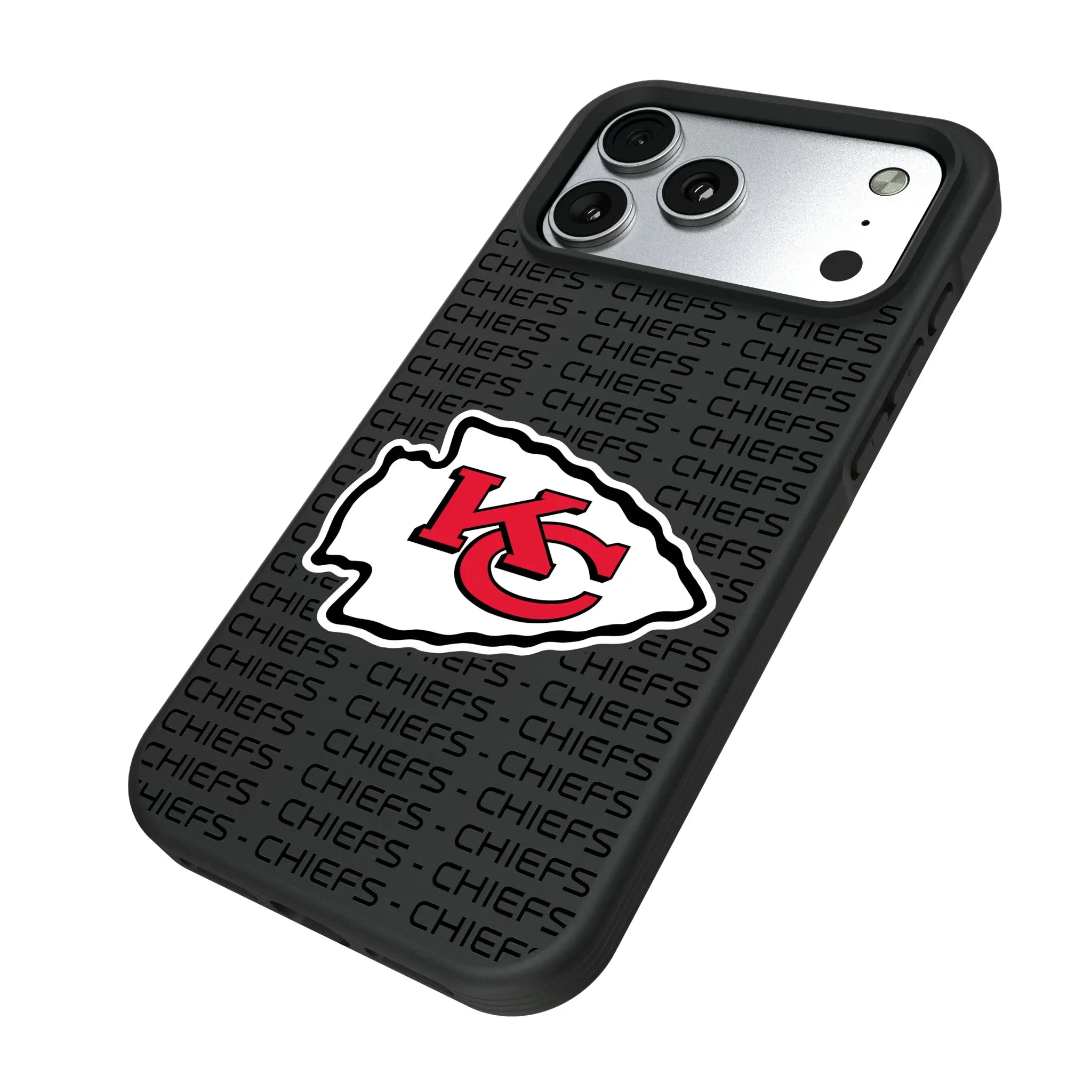 Kansas City Chiefs Text Backdrop Bump Phone Case