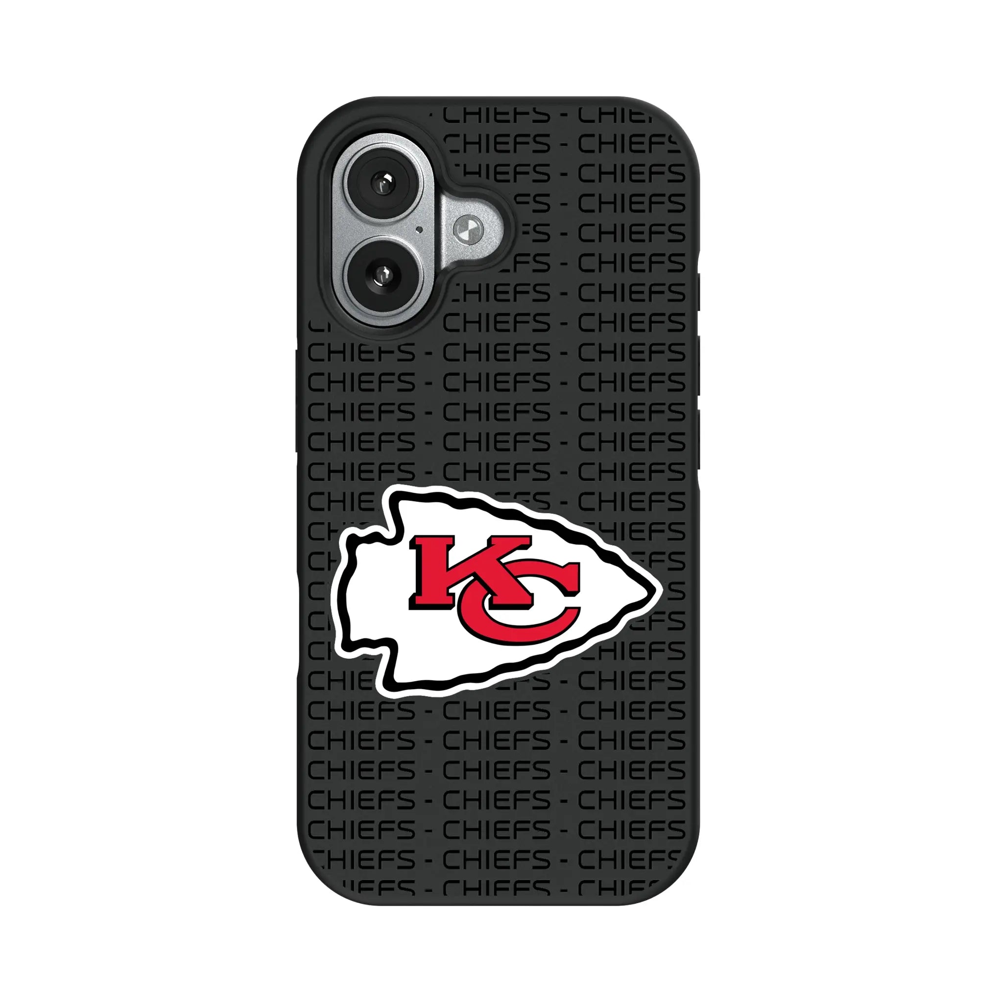 Kansas City Chiefs Text Backdrop Bump Phone Case