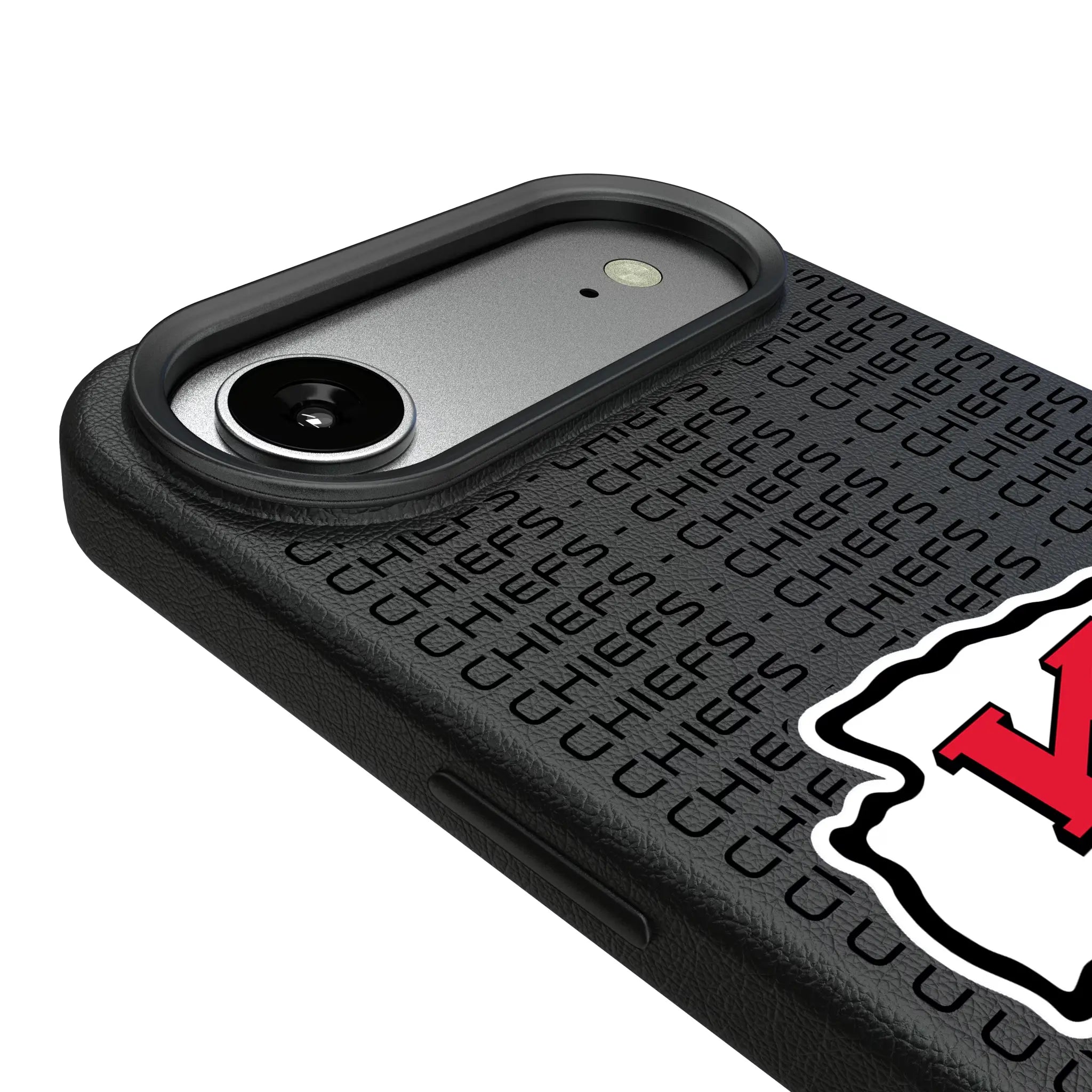 Kansas City Chiefs Text Backdrop MagSafe Compatible Phone Case for Apple iPhone