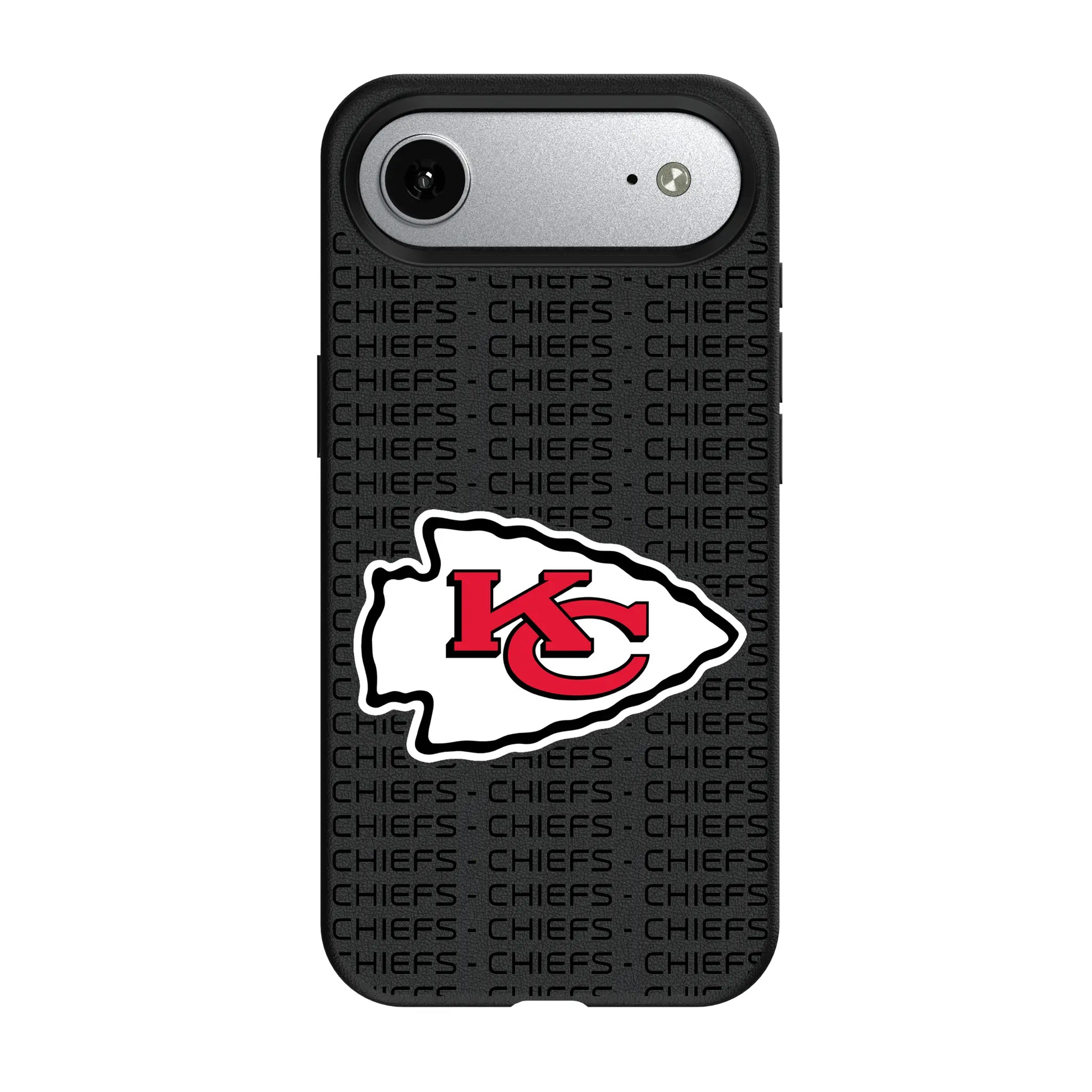 Kansas City Chiefs Text Backdrop MagSafe Compatible Phone Case for Apple iPhone
