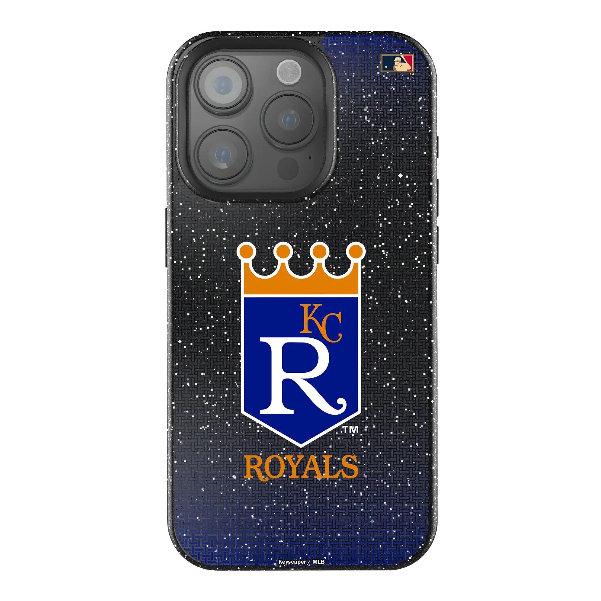 Kansas City Royals 1969-1978 - Cooperstown Collection Linen Bling Phone Case for Apple iPhone