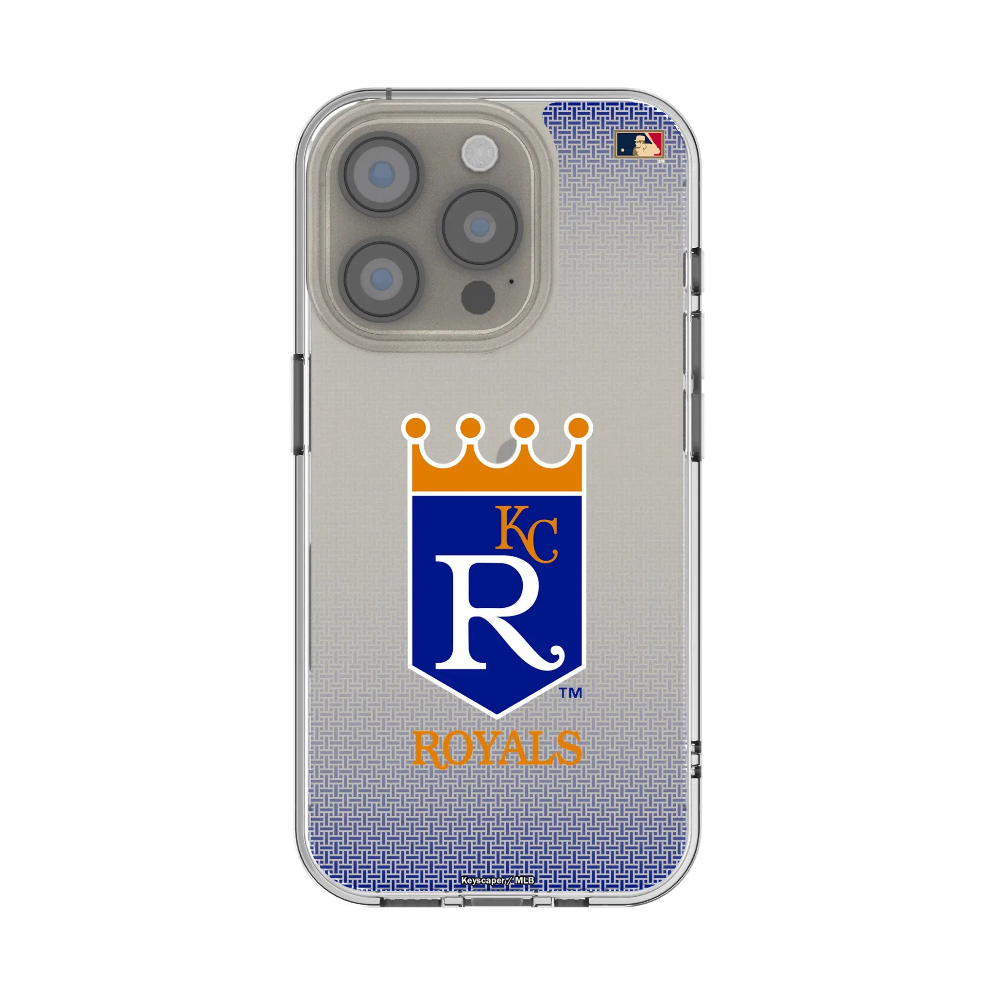 Kansas City Royals 1969-1978 - Cooperstown Collection Linen Clear Phone Case for Apple iPhone